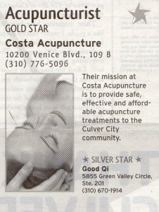 Best Acupuncture in Culver City
